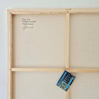 Midnight Grevillea | Pine Frame | 104.5cm X 104.5cm