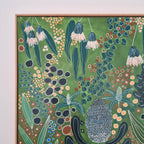 Country Bloom | Natural Oak Frame | 103cm x 103cm