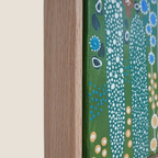 Country Bloom | Natural Oak Frame | 103cm x 103cm