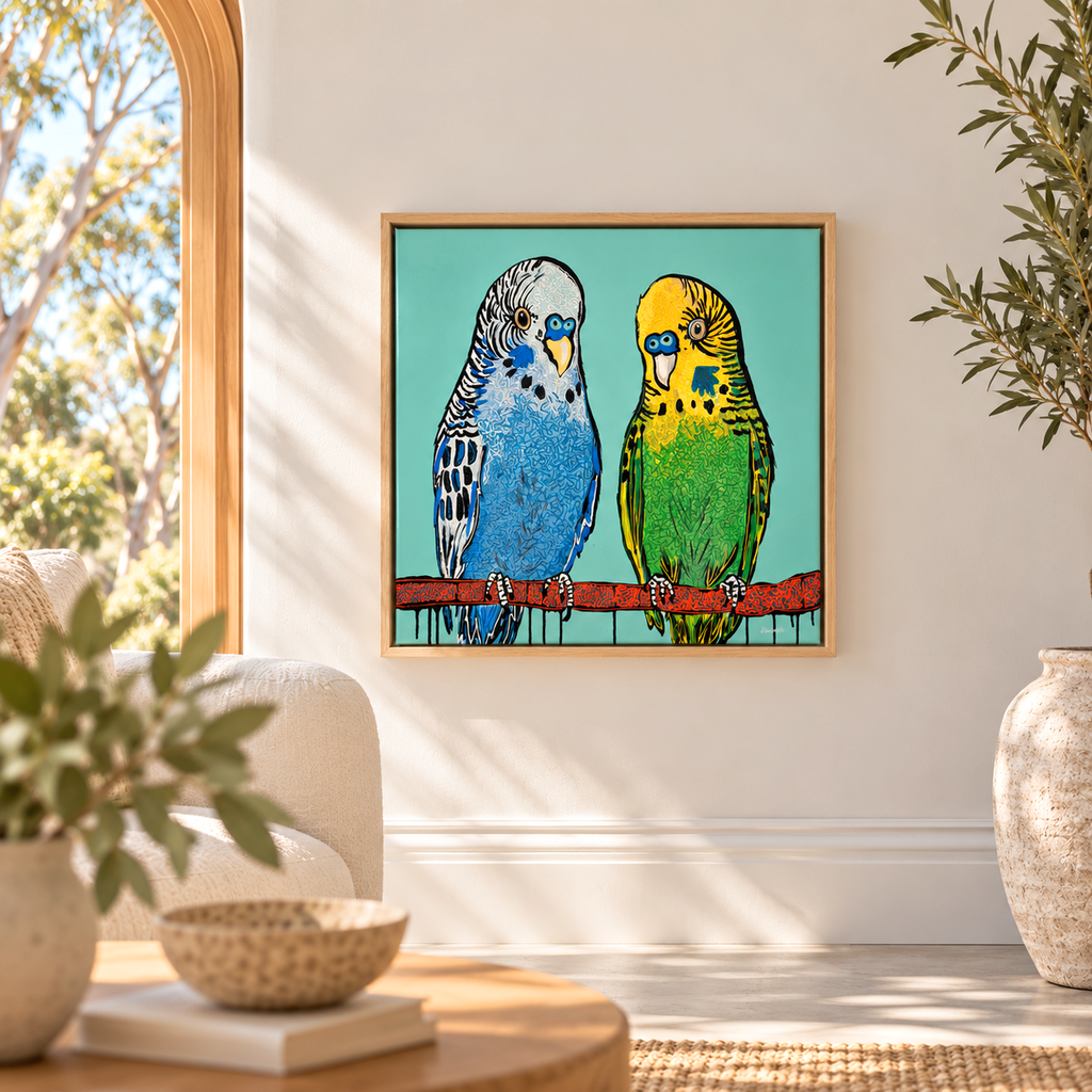 Pina Colada | 63cm x 63cm | Framed