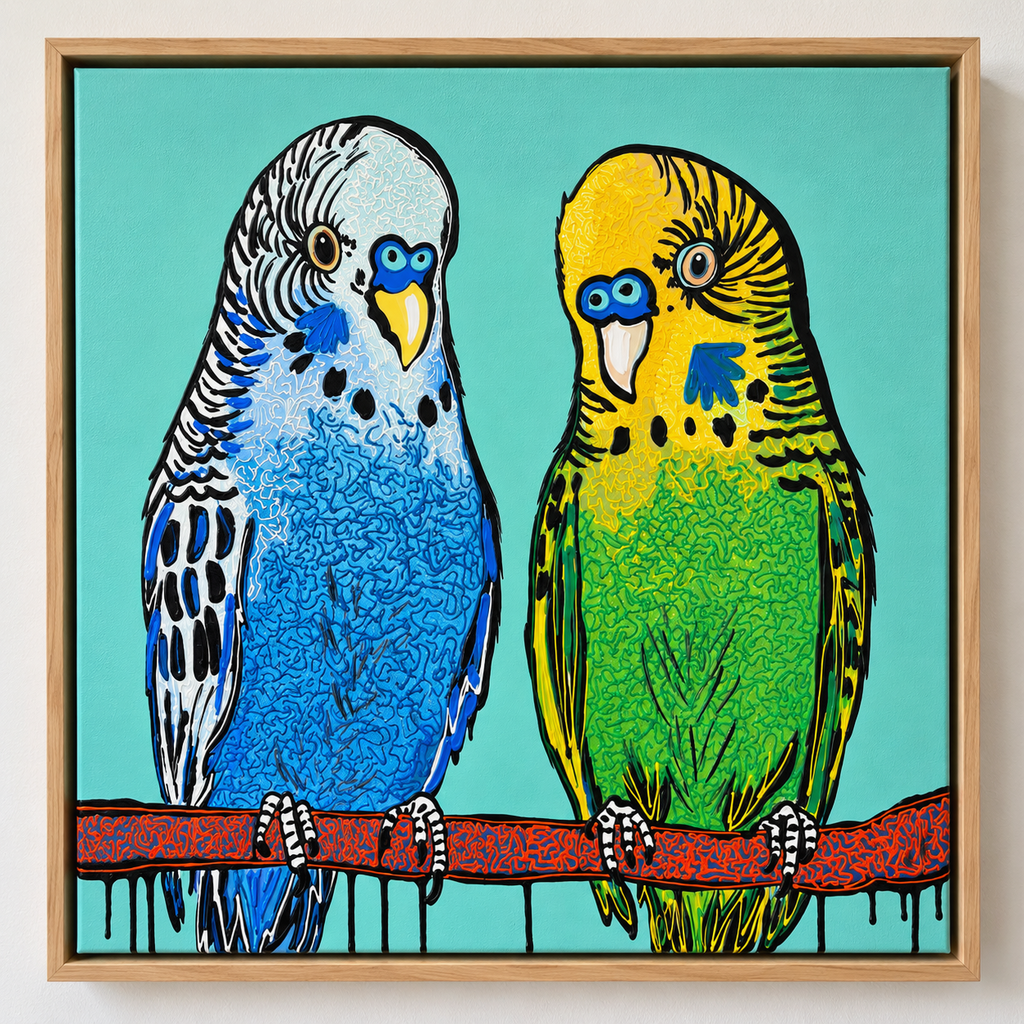 Pina Colada | 63cm x 63cm | Framed