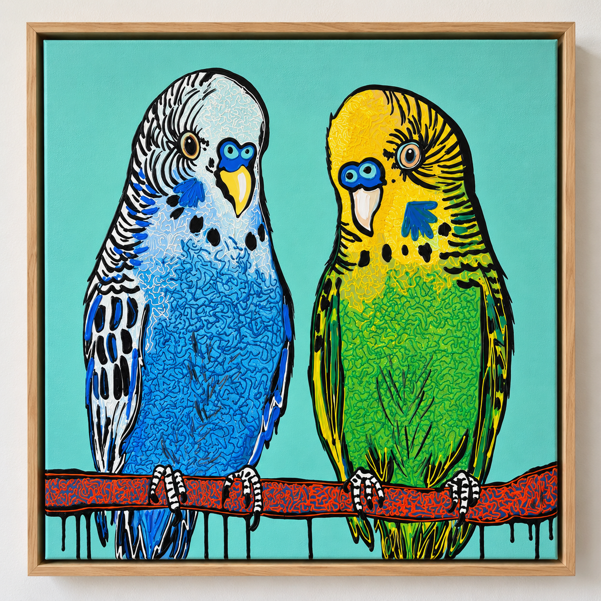 Pina Colada | 63cm x 63cm | Framed