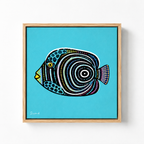 Henry | 42cm x 42cm | Framed