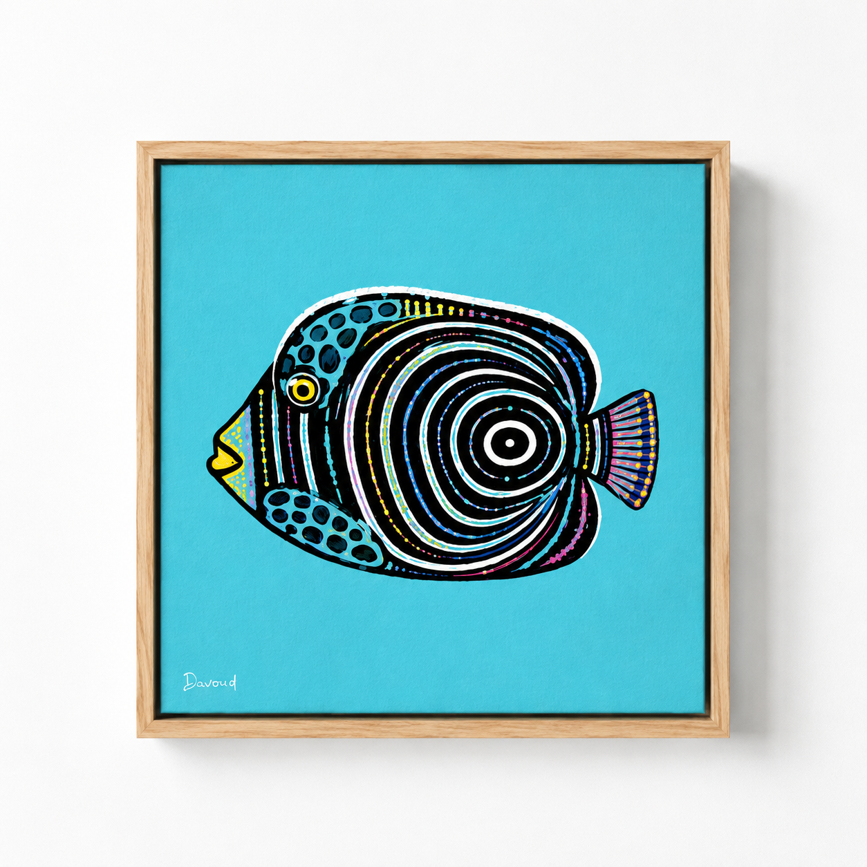 Henry | 42cm x 42cm | Framed