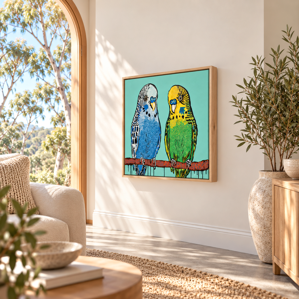 Pina Colada | 63cm x 63cm | Framed