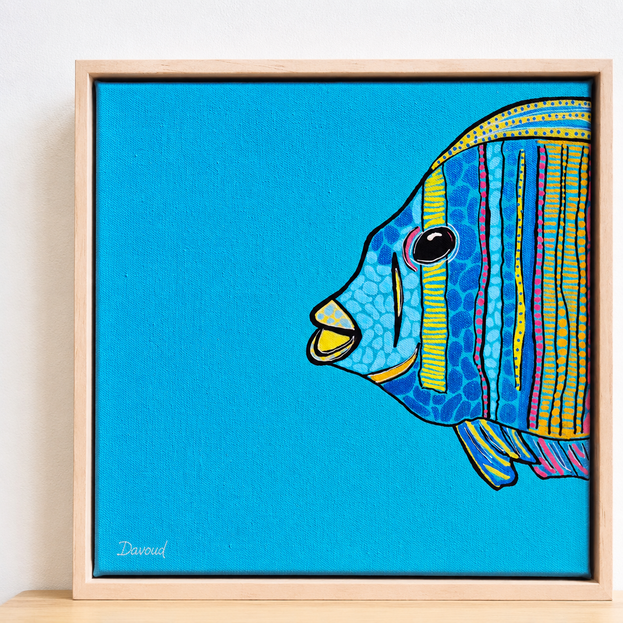 I'm Evie | 32cm x 32cm | Framed