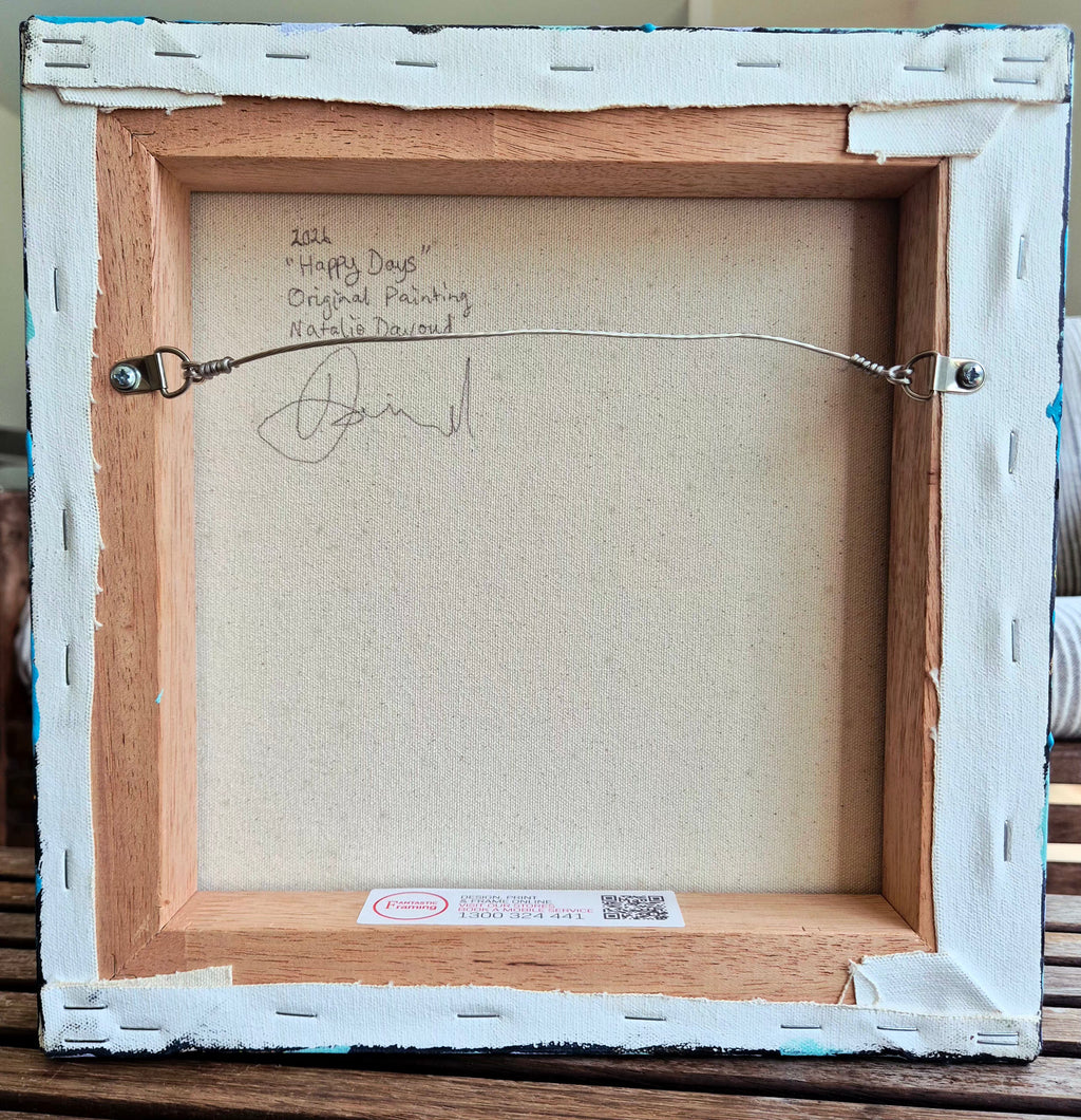 Happy Days | 30cm x 30cm