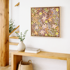 "Autumn Honey"  Framed In Natural Tasmanian Oak