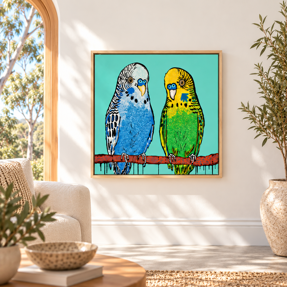 Pina Colada | 63cm x 63cm | Framed