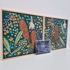 Wild Green Grows - Set | Framed | 32.5cm x 32.5cm