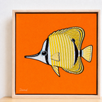 I'm Dash | 32cm x 32cm | Framed