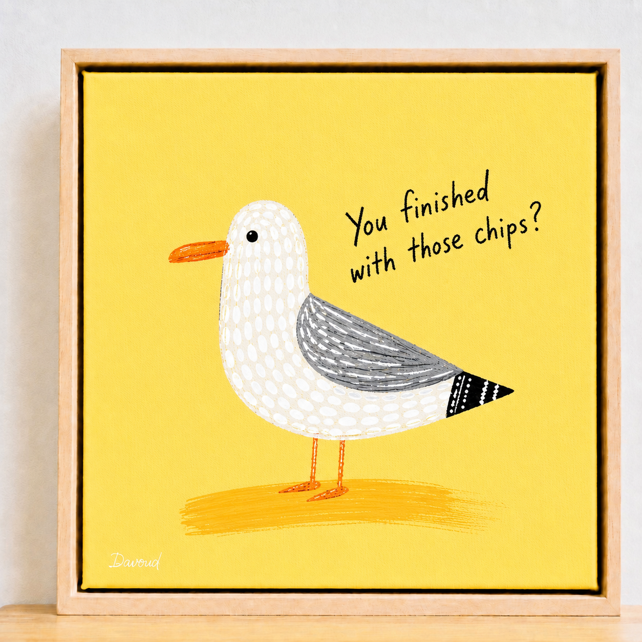 You Finished With Those Chips | Commission Piece
