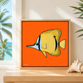 I'm Dash | 32cm x 32cm | Framed
