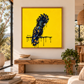 WILD AT HEART | 90cm x 90cm | Framed