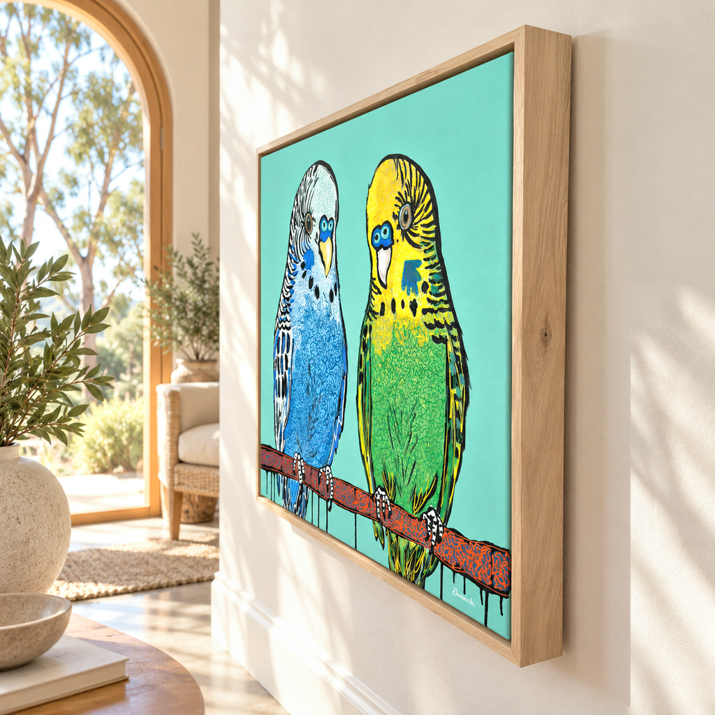 Pina Colada | 63cm x 63cm | Framed