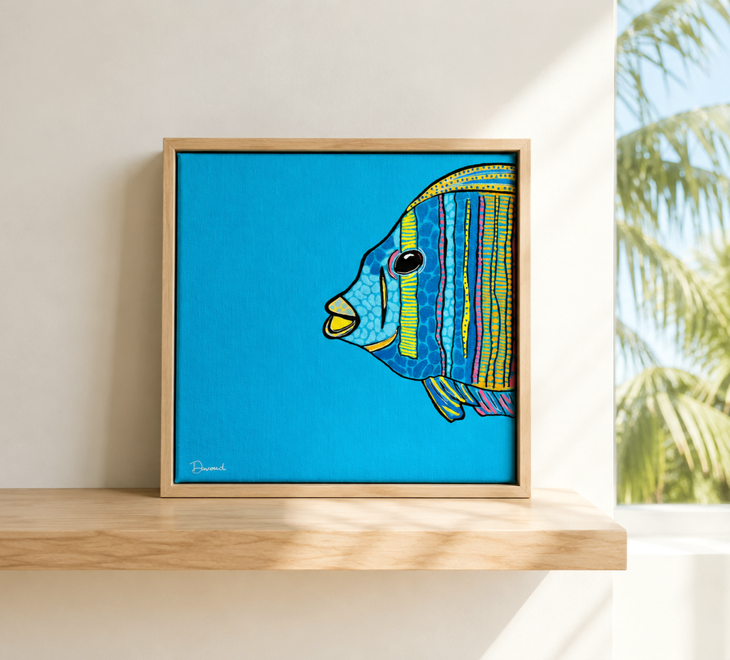 I'm Evie | 32cm x 32cm | Framed