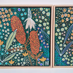 Wild Green Grows - Set | Framed | 32.5cm x 32.5cm
