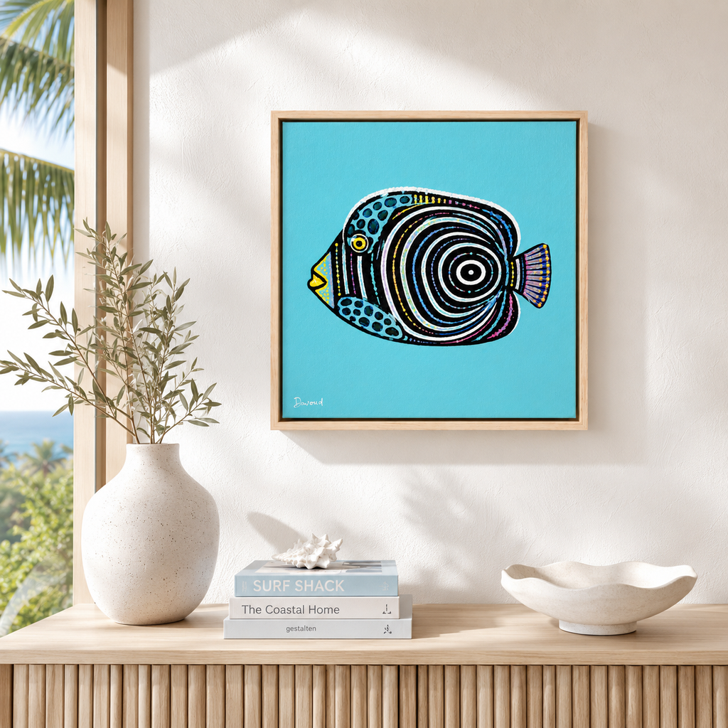 Henry | 42cm x 42cm | Framed