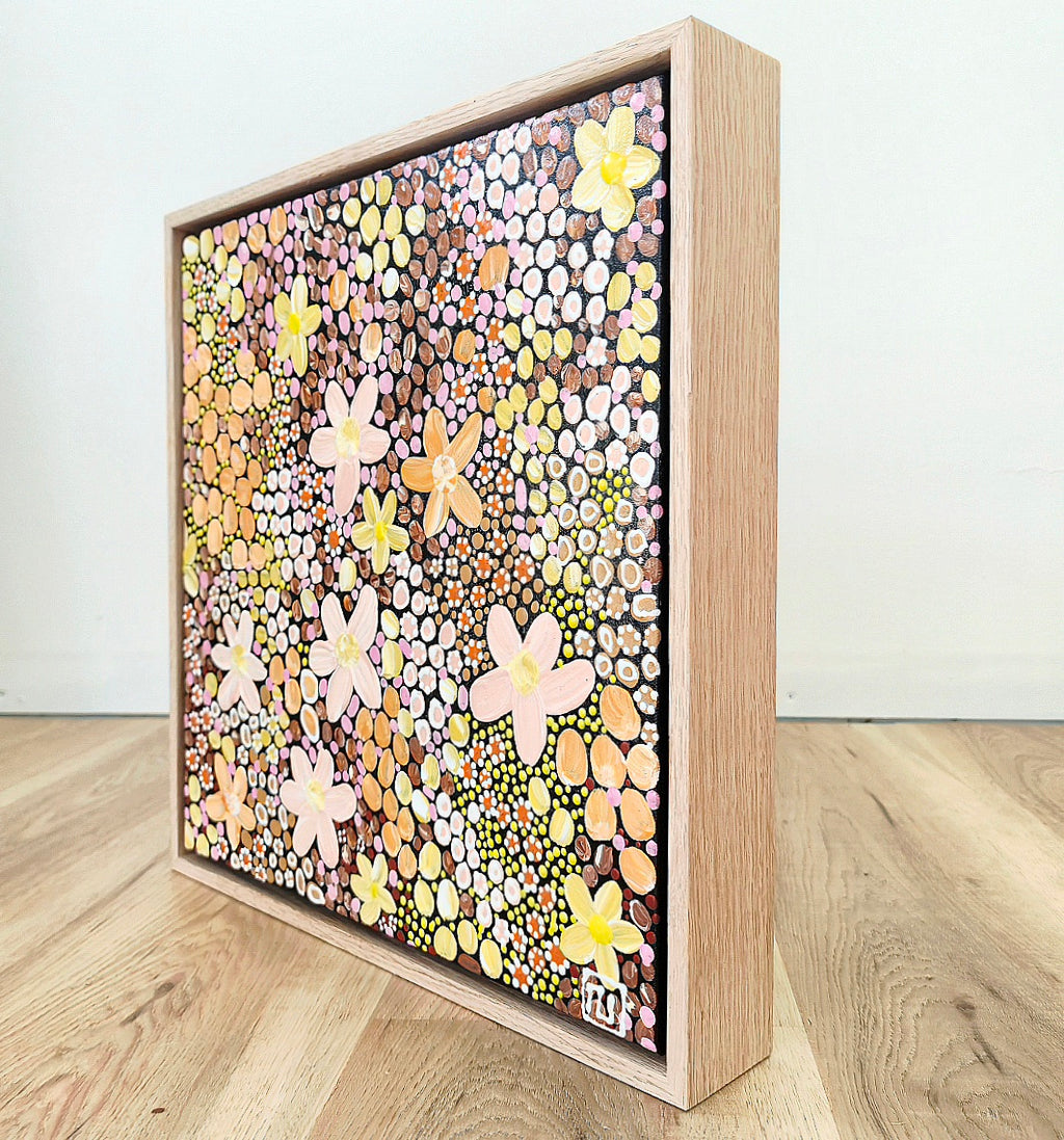 "Autumn Honey"  Framed In Natural Tasmanian Oak
