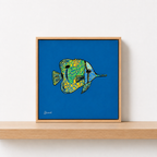 Leo | 32cm x 32cm | Framed
