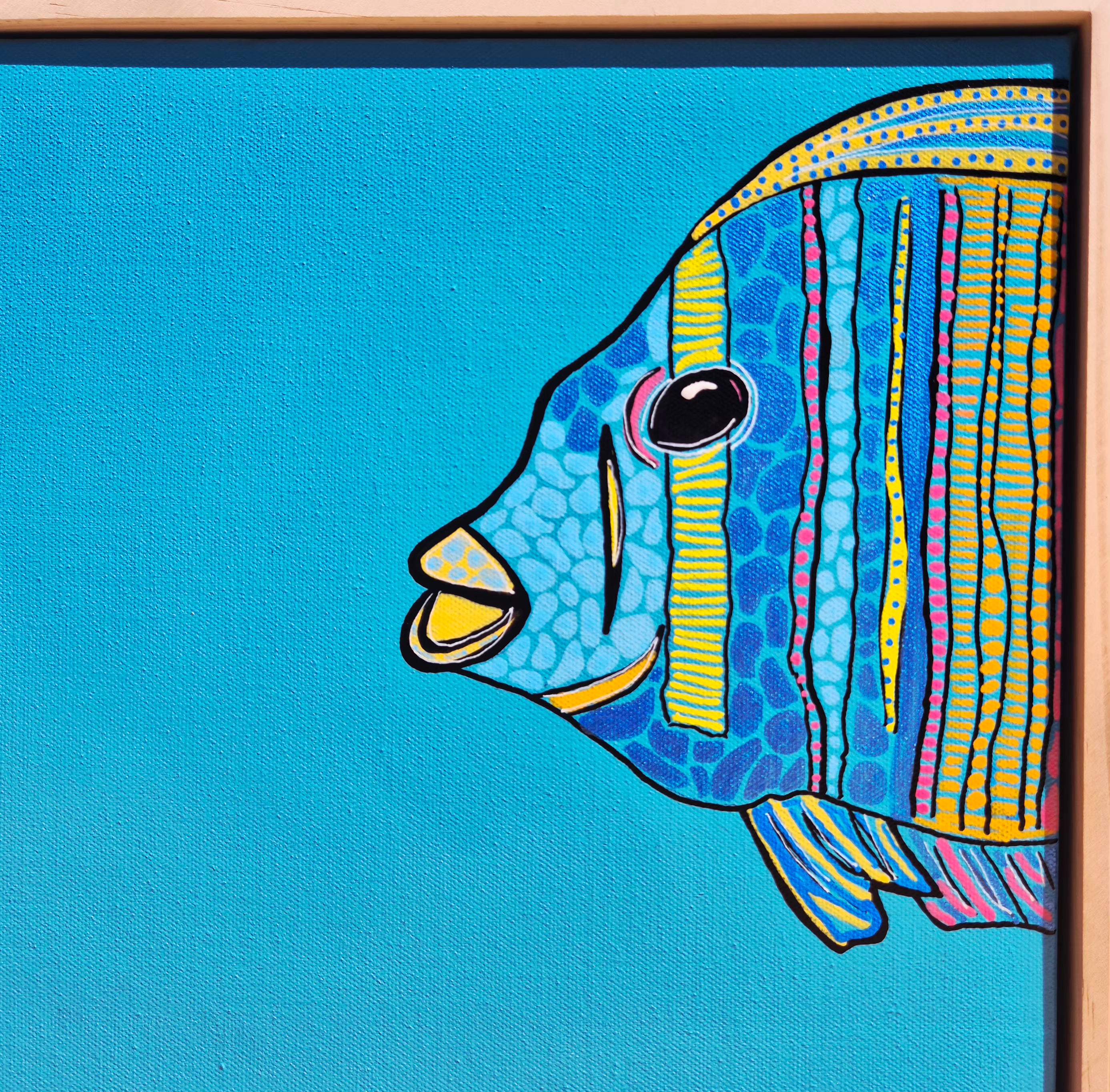 I'm Evie | 32cm x 32cm | Framed
