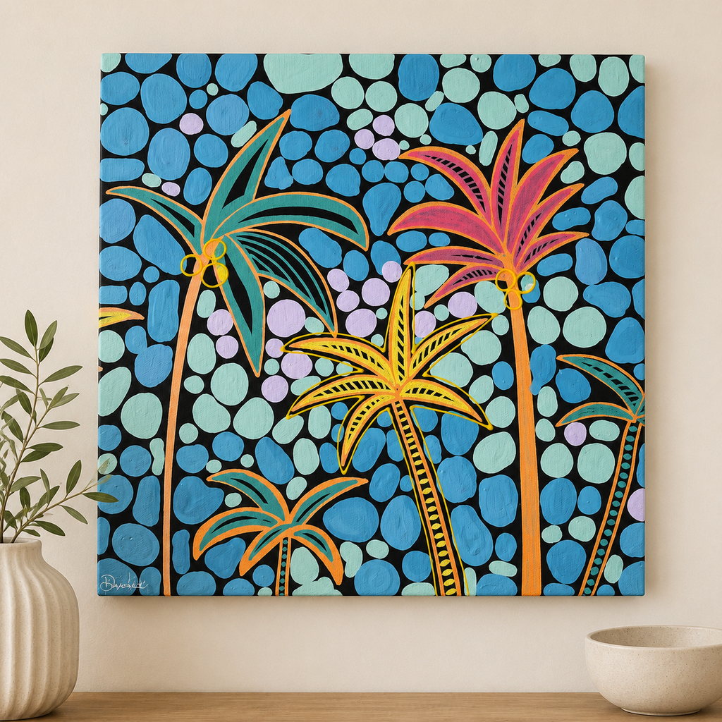 Happy Days | 30cm x 30cm