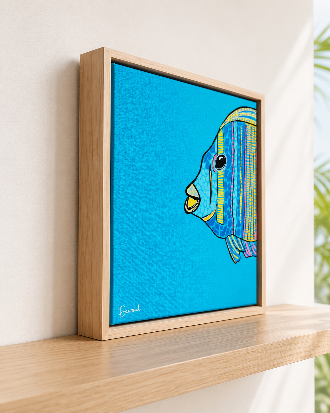 I'm Evie | 32cm x 32cm | Framed